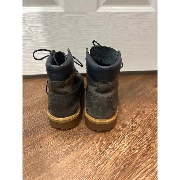 Timberland Premium 6-Inch Boots in Navy Leather EU 37 US 4.5 - Picture 7 of 12
